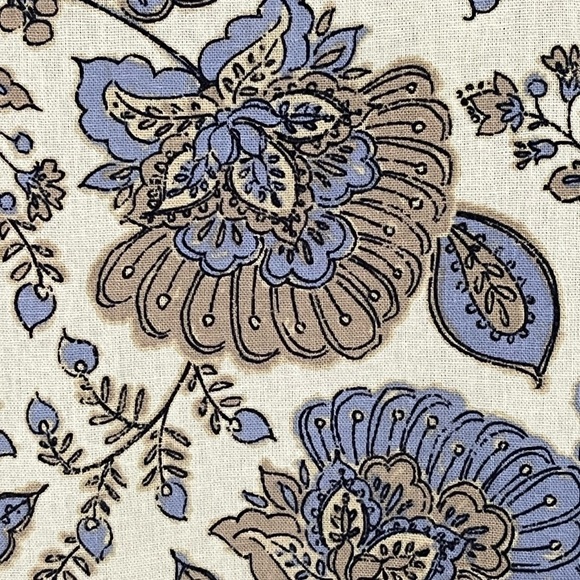 Tommy Hilfiger Linen Blend Sleeveless Provincial Paisley Shift Dress Size 10 - Picture 7 of 14